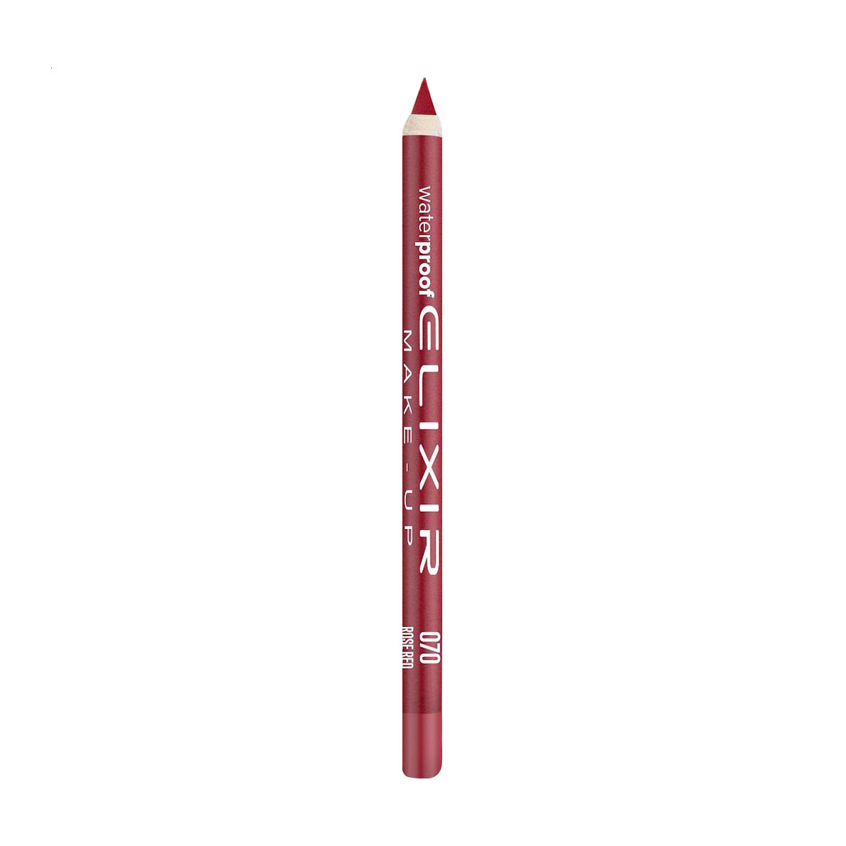 Водостійкий олівець для губ Elixir Waterproof Lip Liner 070 Rose Red, 1.4 г